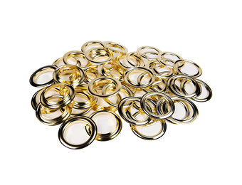 Vorhangringe lose 40mm Messing 20 Stück