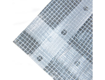 4x6m Transparente verstärkte Plane 250gr