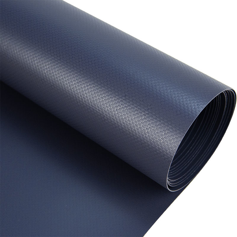 PVC Plane 650 g/m2 – 250 cm breit, anthrazit matt, Meterware von der Rolle