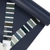 PVC Plane 650 g/m2 – 250 cm breit, anthrazit matt, Meterware von der Rolle