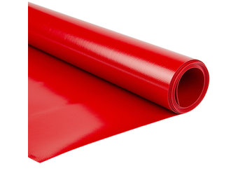 250 cm PVC Plane 650 g/m2 rot – Meterware