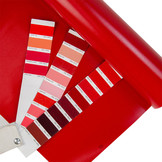 PVC Plane 650 g/m2 – 250 cm breit, rot, Meterware von der Rolle