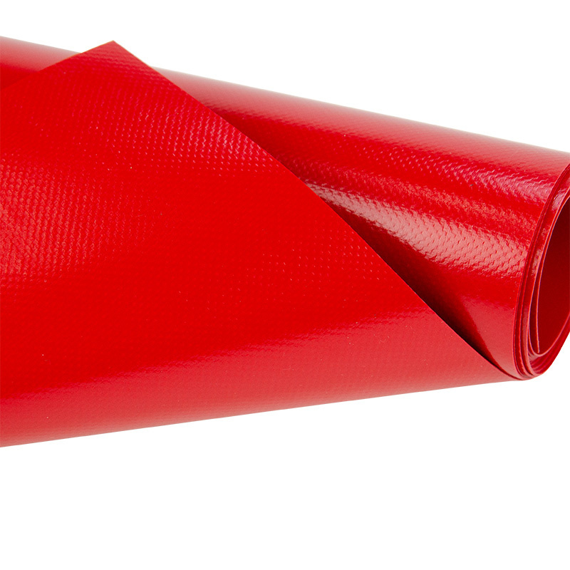 PVC Plane 650 g/m2 – 250 cm breit, rot, Meterware von der Rolle