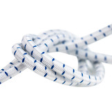 Elastische Kordel 6mm blau-weiß gestreift