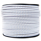Elastische Kordel 6mm blau-weiß gestreift