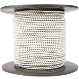 Elastische Kordel 4mm schwarz und weiß gestreift