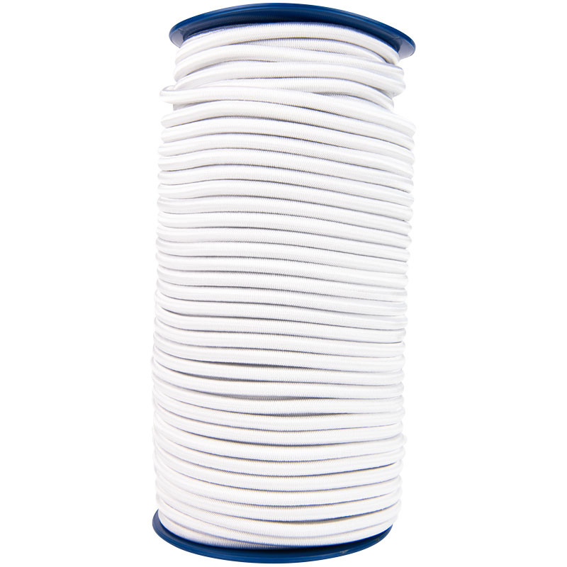 Elastische Kordel 8mm weiß