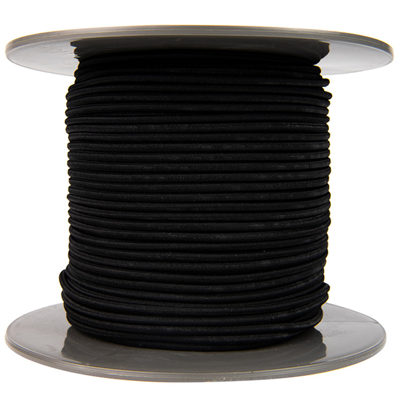 Elastische Kordel 10mm schwarz