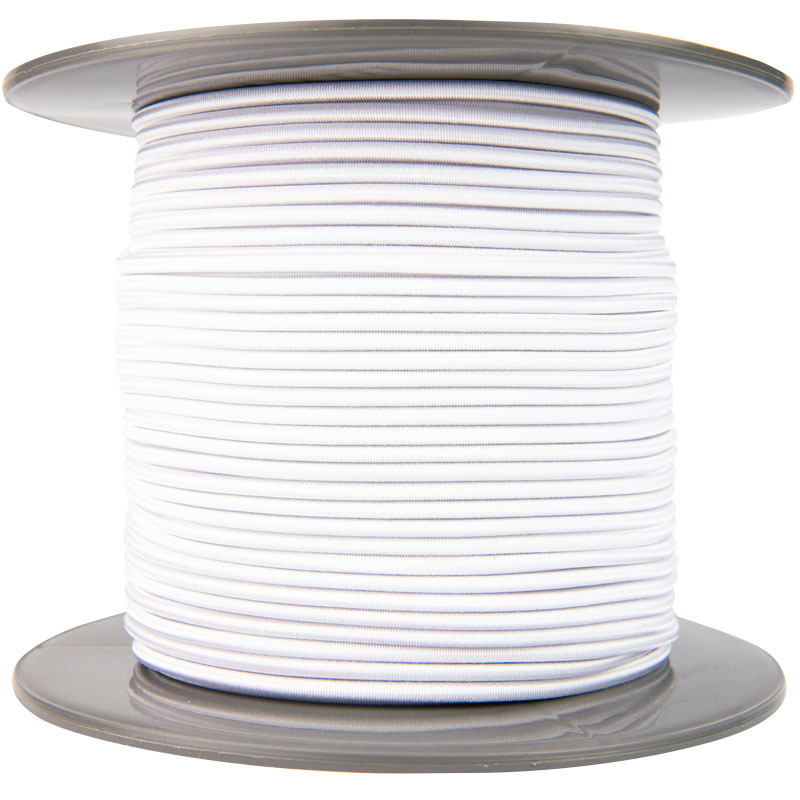Elastische Schnur 4mm weiß