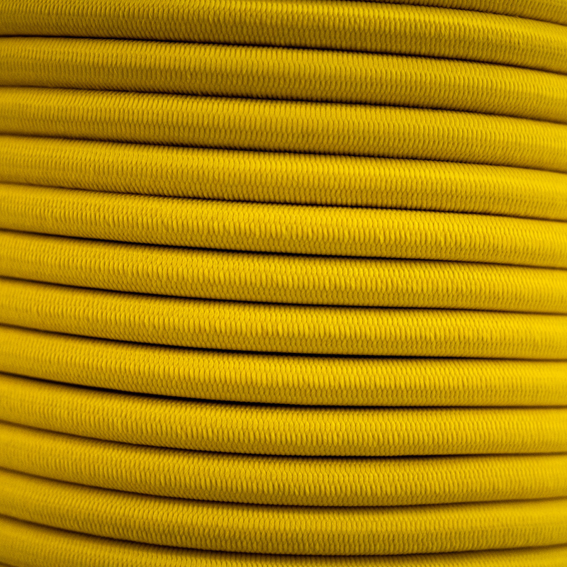 Elastische Schnur 4mm gelb