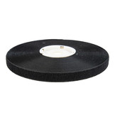 Klettverschluss 20mm selbstklebende Schlaufe schwarz