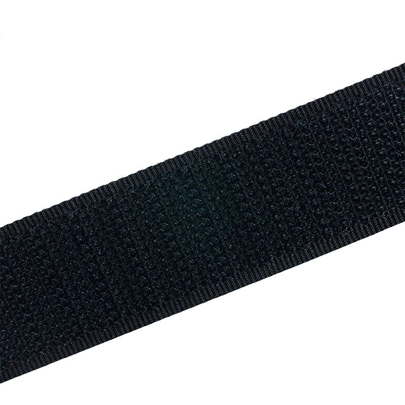 Klettverschluss 20mm selbstklebender Haken schwarz
