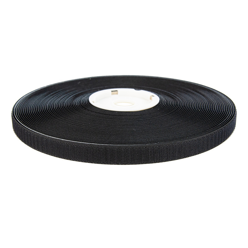 Klettverschluss 20mm selbstklebender Haken schwarz
