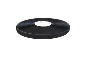 Klettverschluss 20mm selbstklebender Haken schwarz