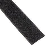 Klettverschluss 20mm selbstklebende Acryl-Schleife schwarz