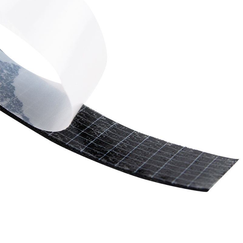 Klettverschluss 20mm selbstklebende Acryl-Schleife schwarz