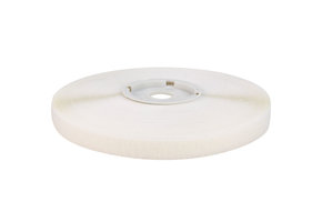 Klettverschluss 20mm selbstklebende Schlaufe weiß