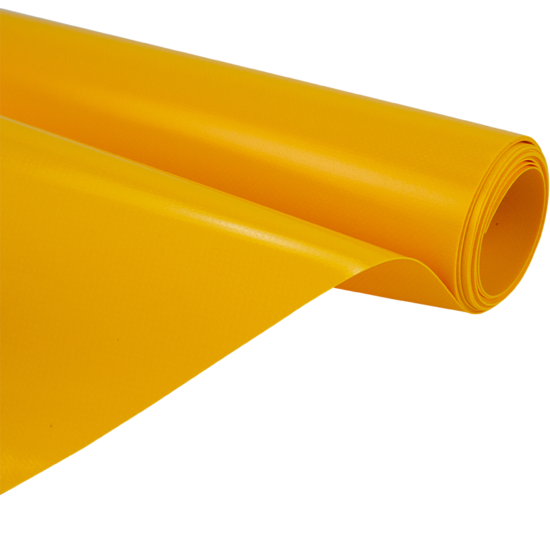 PVC Plane 650 g/m2 – 250 cm breit, gelb, Meterware von der Rolle