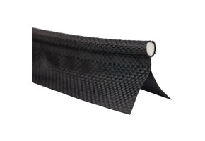 Caravanband 7mm schwarz Doppelfahne