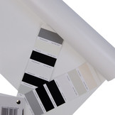 PVC Plane 680 g/m2 – 320 cm breit, weiß RAL 9016, schwer entflammbar, Meterware von der Rolle