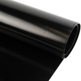 PVC Plane 680 g/m2 – 300 cm breit, schwarz, schwer entflammbar, Meterware von der Rolle