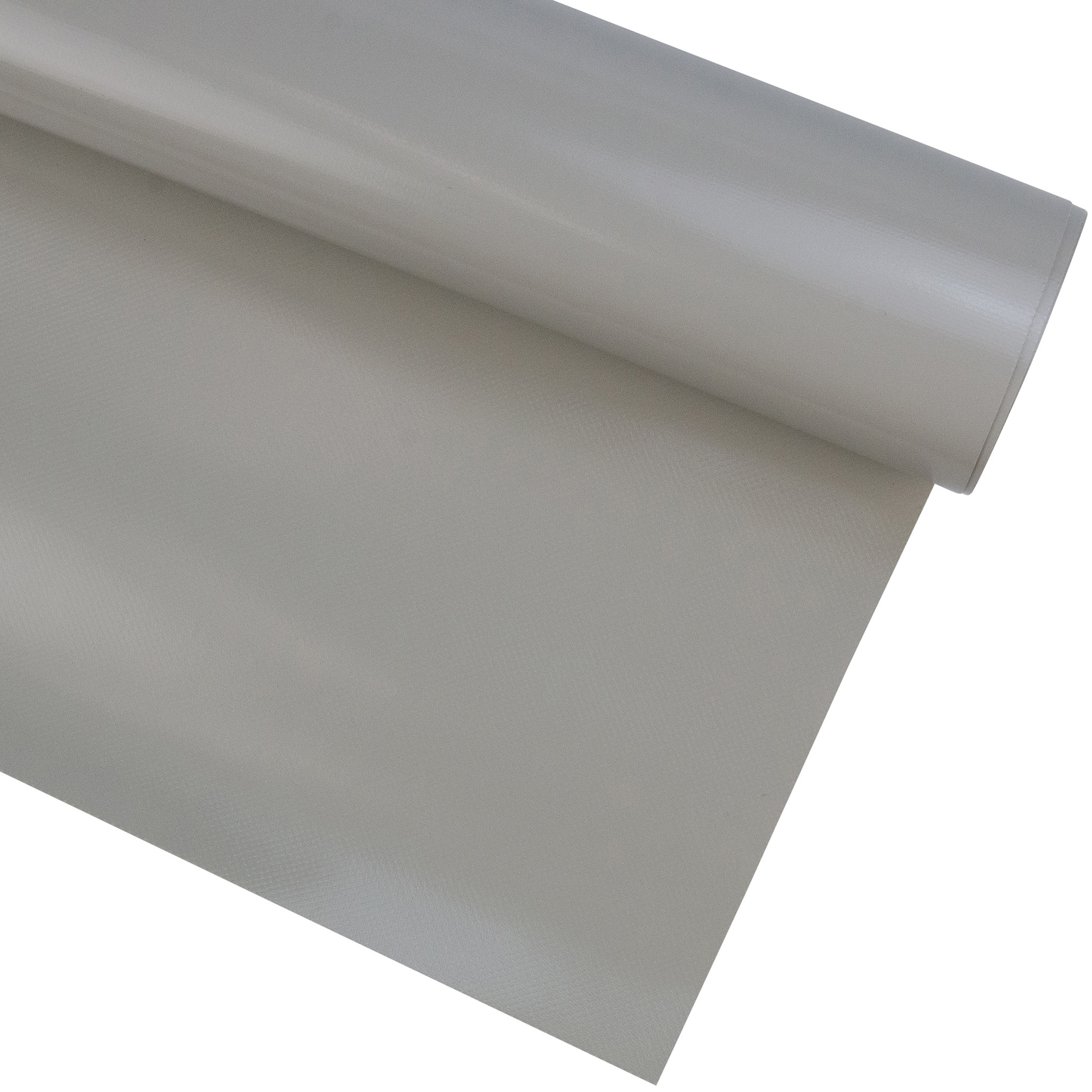 PVC Plane 680 g/m2 – 300 cm breit, grau, schwer entflammbar, Meterware von der Rolle