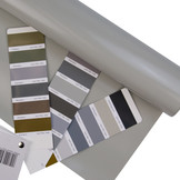 PVC Plane 680 g/m2 – 300 cm breit, grau, schwer entflammbar, Meterware von der Rolle