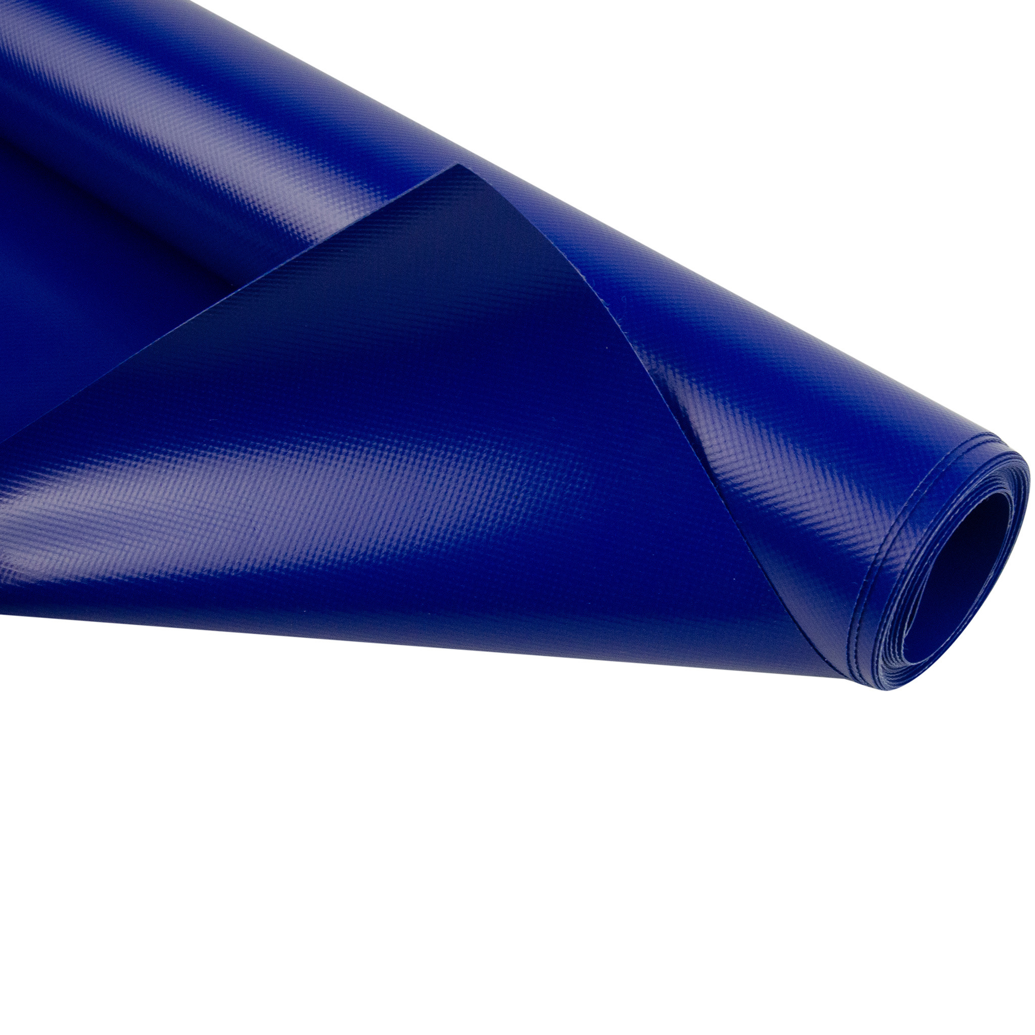 PVC Plane 680 g/m2 – 300 cm breit, blau, schwer entflammbar, Meterware von der Rolle