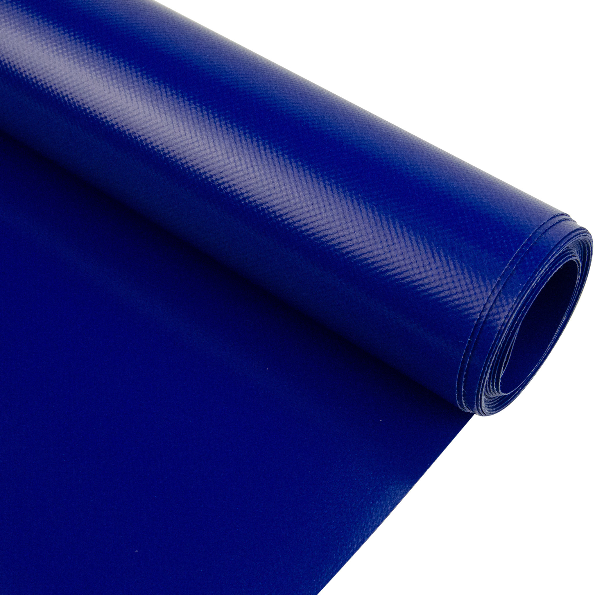 PVC Plane 680 g/m2 – 300 cm breit, blau, schwer entflammbar, Meterware von der Rolle