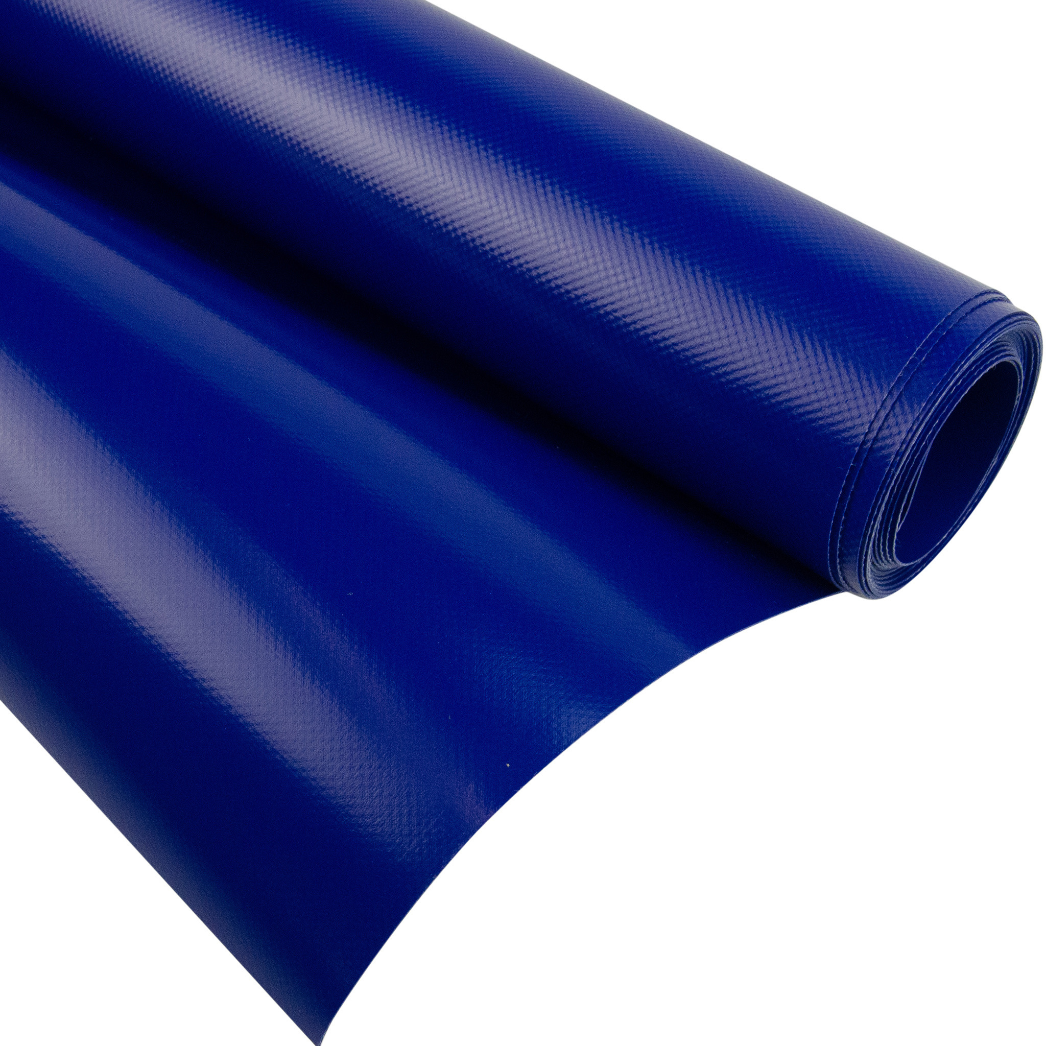 PVC Plane 680 g/m2 – 300 cm breit, blau, schwer entflammbar, Meterware von der Rolle