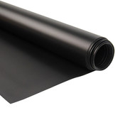 PVC Plane 650 g/m2 – 250 cm breit, schwarz matt RAL 9005, Meterware von der Rolle
