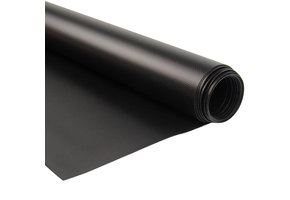 250 cm PVC Plane 650 g/m2 schwarz matt RAL 9005 – Meterware
