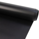 PVC Plane 650 g/m2 – 250 cm breit, schwarz matt RAL 9005, Meterware von der Rolle