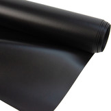 PVC Plane 650 g/m2 – 250 cm breit, schwarz matt RAL 9005, Meterware von der Rolle