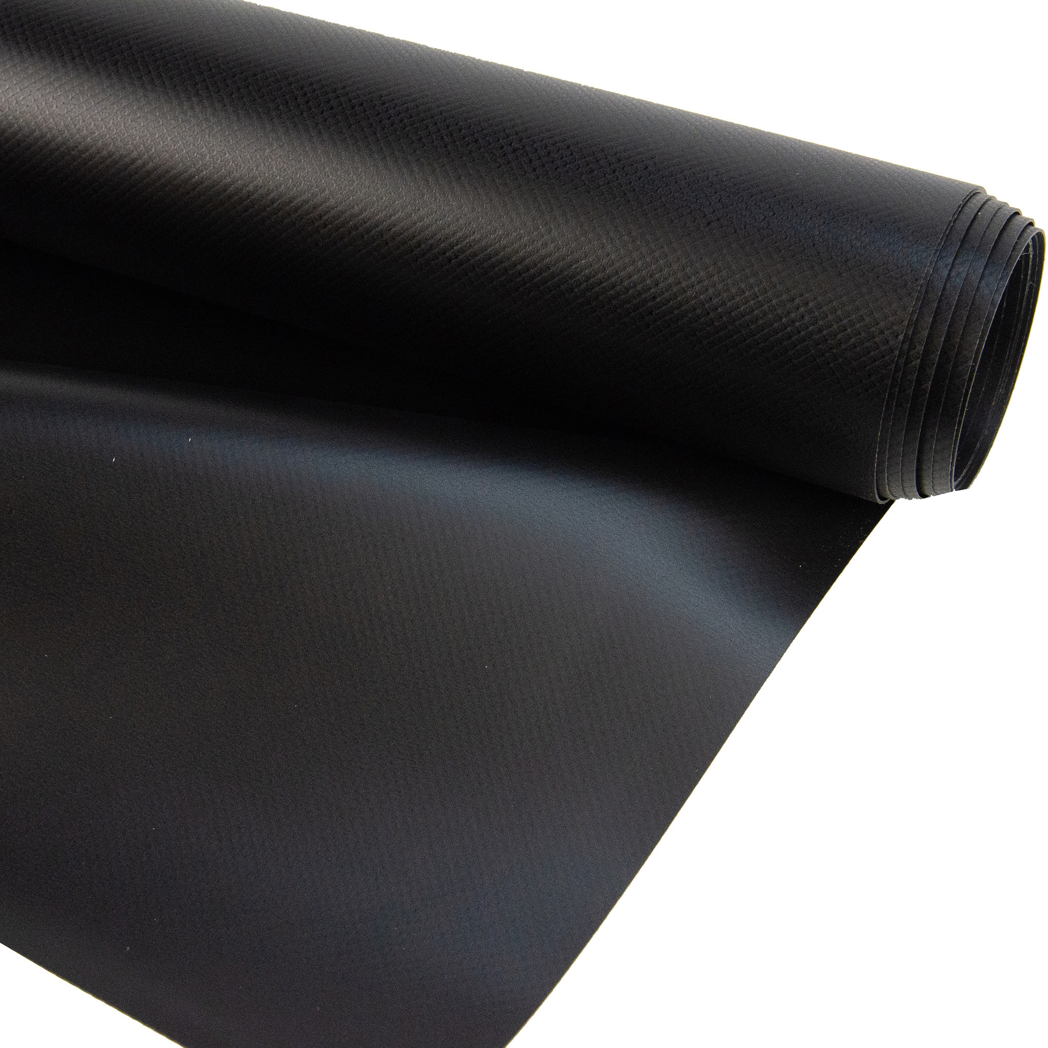 PVC Plane 650 g/m2 – 250 cm breit, schwarz matt RAL 9005, Meterware von der Rolle