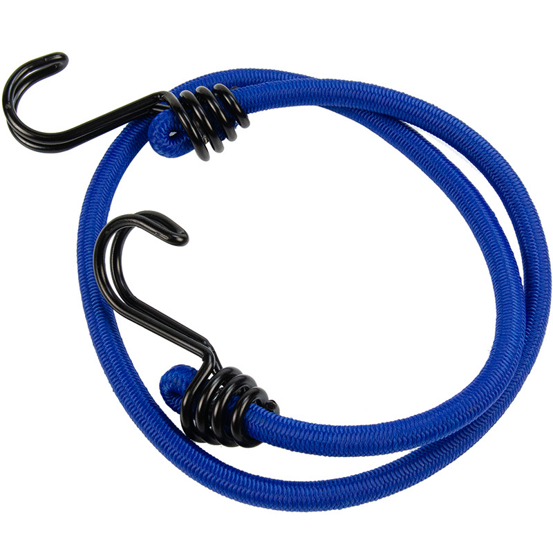 Schnellbinder 80cm umgekehrter Doppelhaken blau