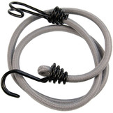 Schnellbinder 100cm umgekehrter Doppelhaken grau