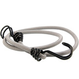 Schnellbinder 100cm umgekehrter Doppelhaken grau