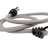 Schnellbinder 100cm umgekehrter Doppelhaken grau