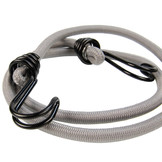 Schnellbinder 100cm umgekehrter Doppelhaken grau