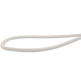 Verschluss Kunststoffhaken 20cm elastisch weiß