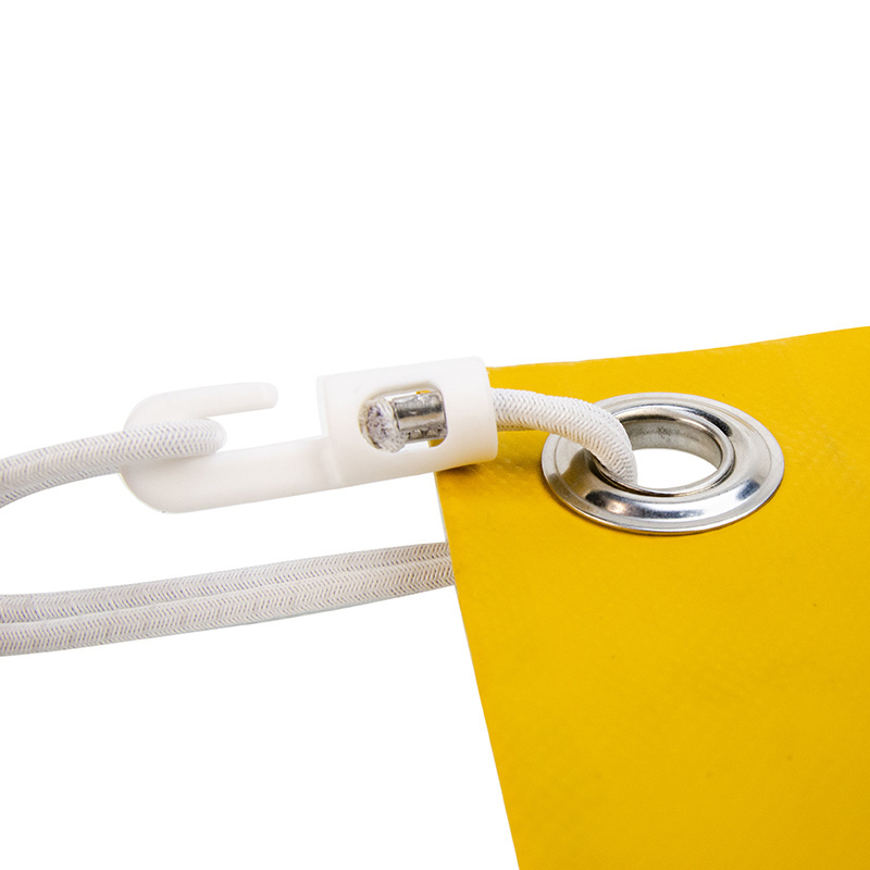 Verschluss Kunststoffhaken 20cm elastisch weiß