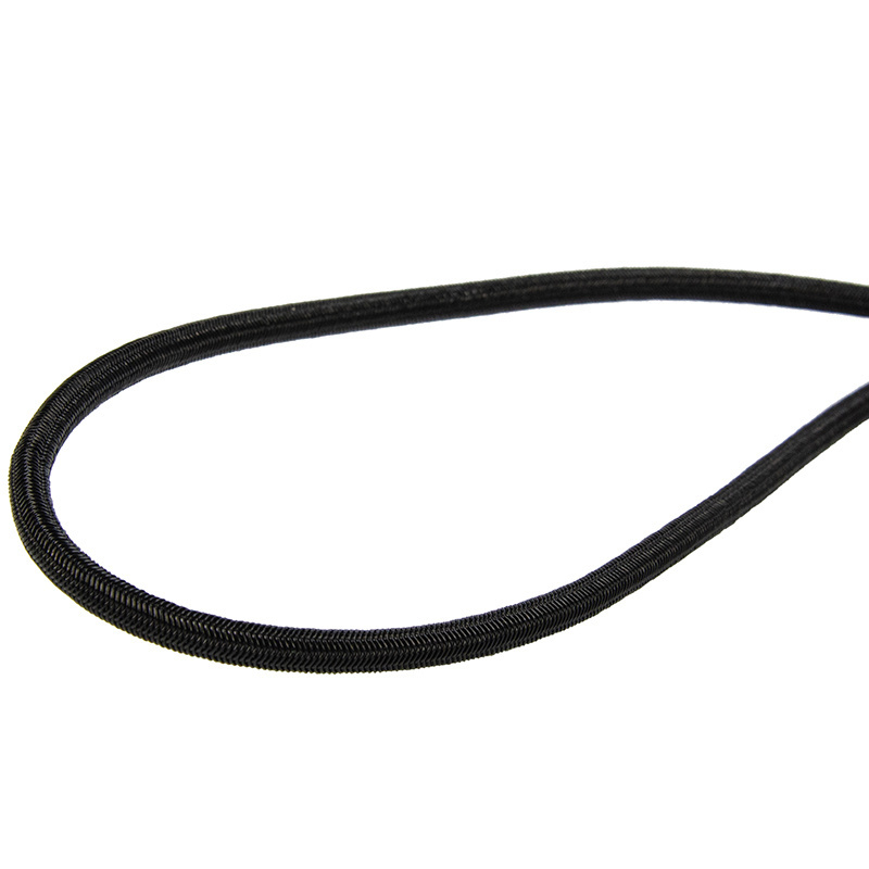 Verschluss Kunststoffhaken 35cm elastisch schwarz