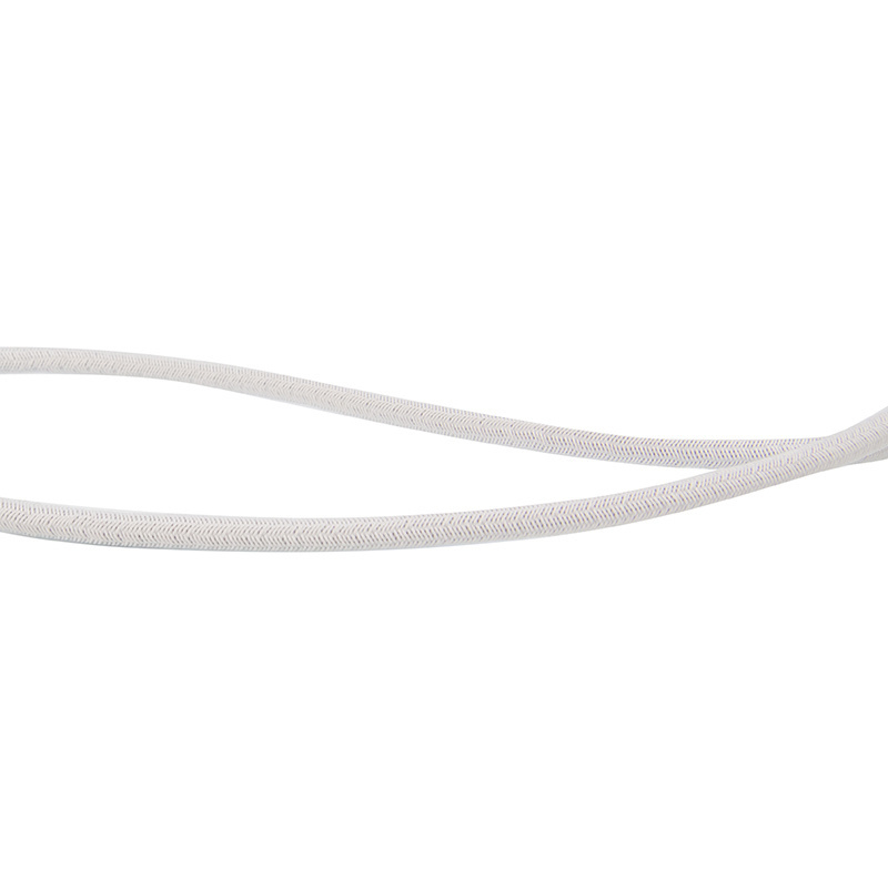 Verschluss Kunststoffhaken 35cm elastisch weiß