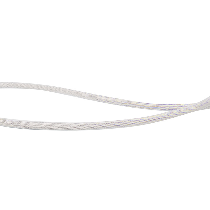 Verschluss Kunststoffhaken 35cm elastisch weiß 