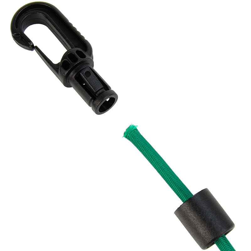 Musketenhaken aus Kunststoff 6mm 10 Stück