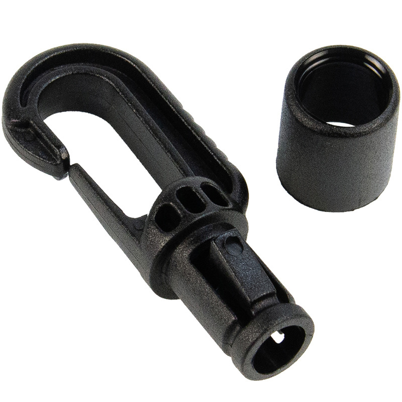 Musketenhaken aus Kunststoff 6mm 10 Stück