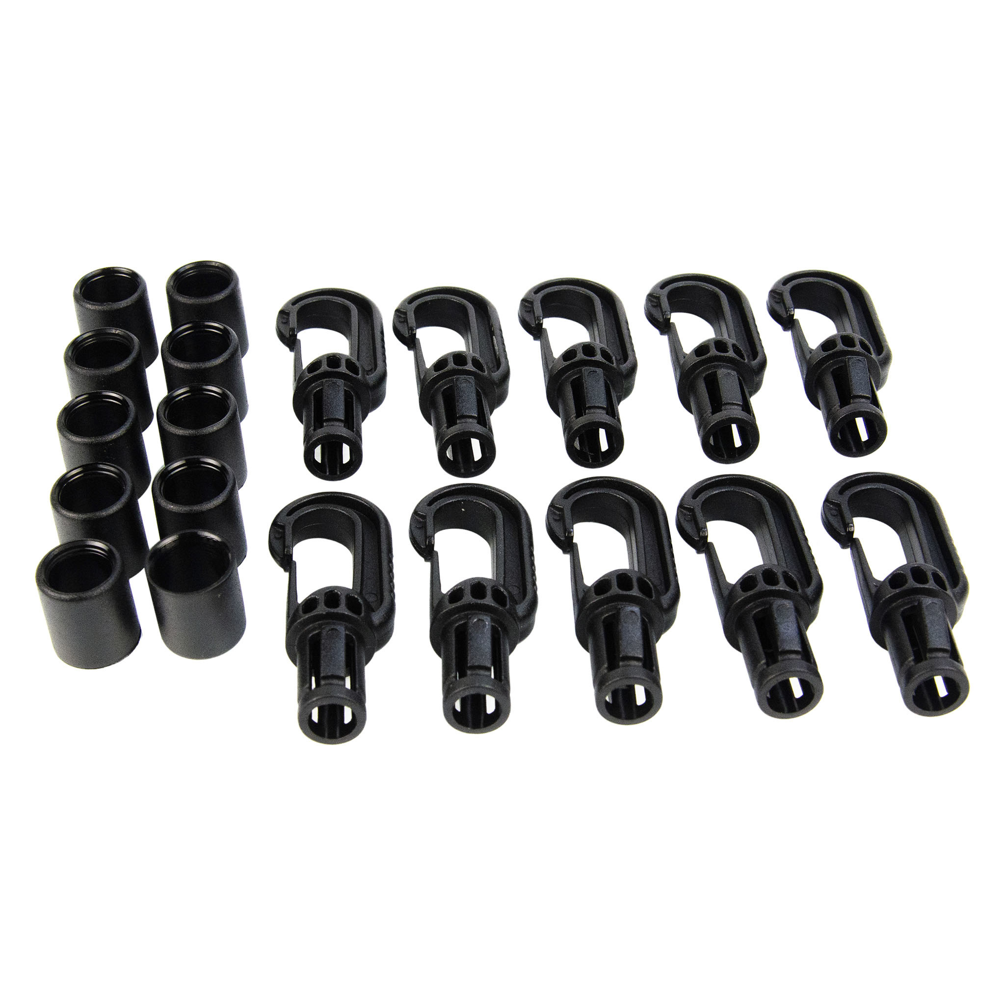 Musketenhaken aus Kunststoff 6mm 10 Stück