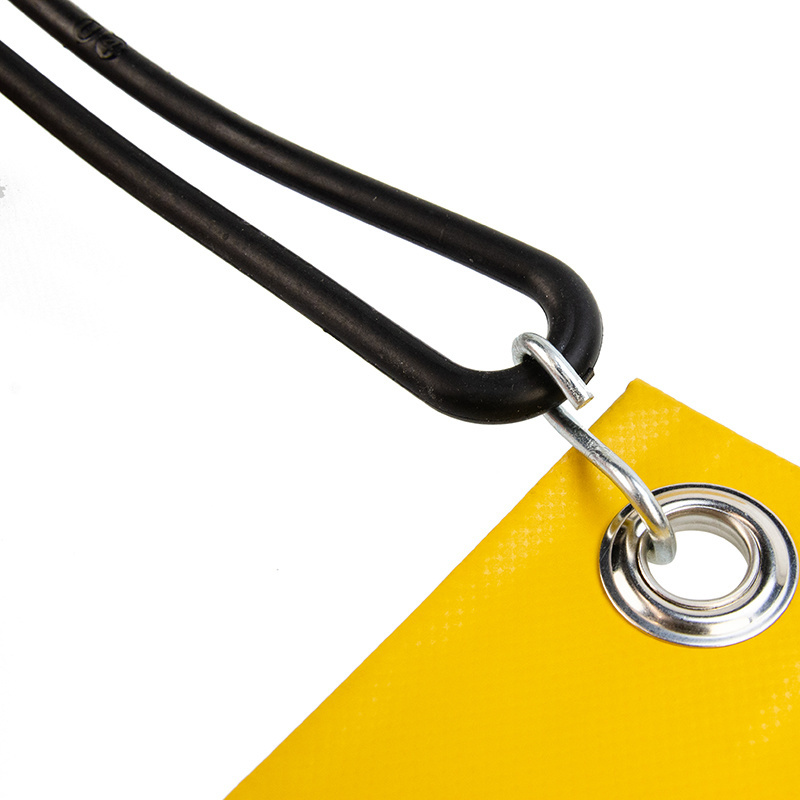 Gummiband mit S-Haken 20cm elastisch schwarz