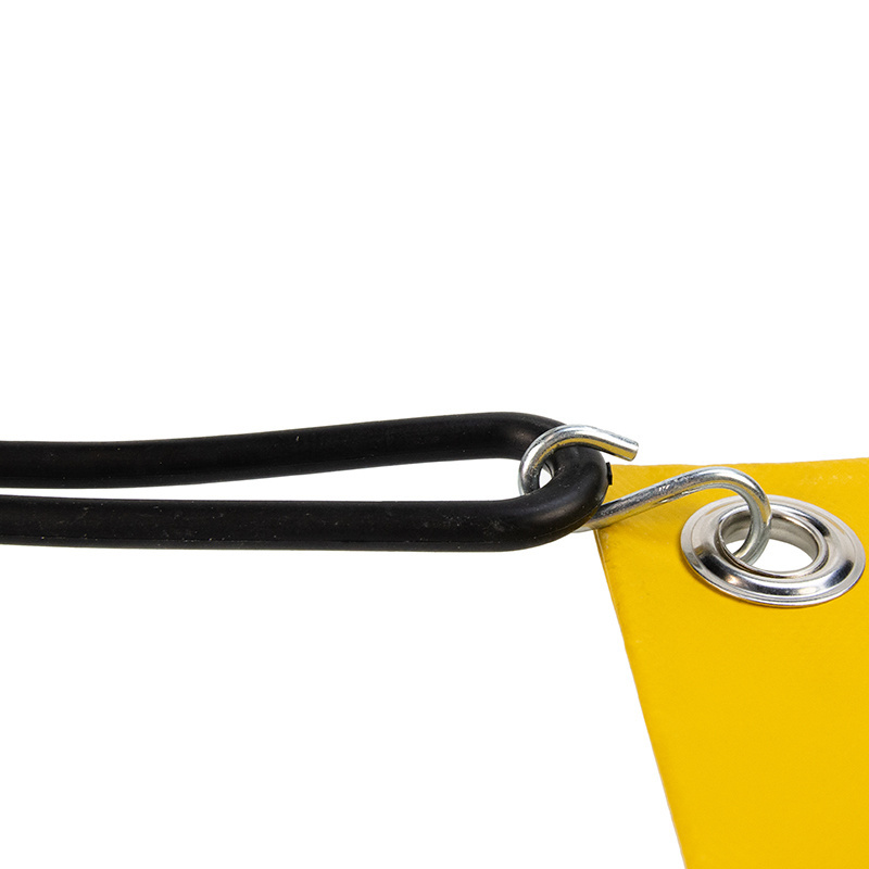 Gummiband mit S-Haken 20cm elastisch schwarz